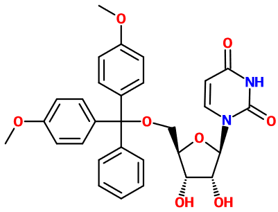 (image for) MC080636 5'-O-(4,4'-Dimethoxytrityl)uridine